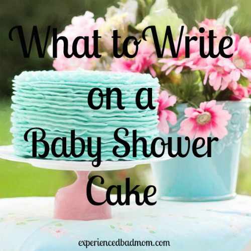 What to Write on a Baby Shower Cake